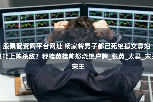 股票配资网平台网址 杨家将男子都已死绝孤女寡妇岂能上阵杀敌？穆桂英挂帅怒烧绝户牌_张英_太君_宋王
